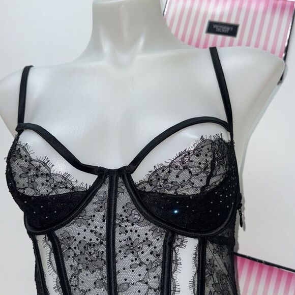 🔥Victoria’s Secret Designer collection 06/2014 corset lingerie New - Picture 2 of 7